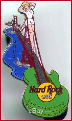 Hard Rock Cafe SAN FRANCISCO 2002 GRAND RE-OPENING STAFF OS GO PIN HRC #18102