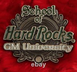 Hard Rock Cafe STAFF Pin GM UNIVERSITY! General manager school of hard rocks