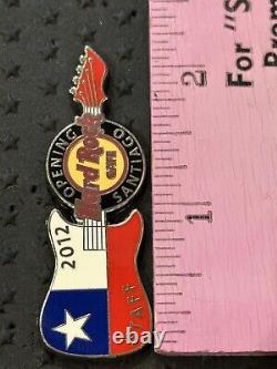Hard Rock Cafe Santiago Grand Opening & Staff 2012 Le Pin Pair Of 2 69894 69923