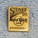 Hard Rock Cafe Staff Pin Stockholm 1995