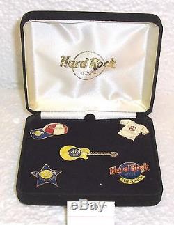 Hard Rock Cafe Stockholm Opening Day Pin Set 1997 Limited Edition Of 300