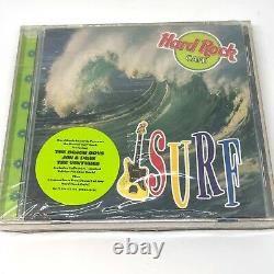 Hard Rock Cafe Surf CD Limited Edition Surfboard PIN Beach Boys Hawaii Five-O