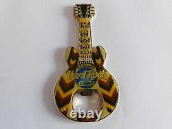 Hard Rock Cafe TAMPA Siminole City Guitar with HRC Logo Magnet Bottle Opener