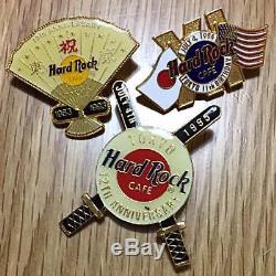 Hard Rock Cafe TOKYO 7th-12th Anniversary Pin 1990-1995