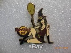 Hard Rock Cafe Tenerife Witch And Broom Set 5 Pins
