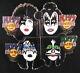 Hard Rock Cafe Ucw Osaka 5th Anniversary Kiss Band Face Puzzle 4 Pins Box Set 06