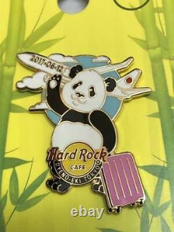 Hard Rock Cafe UENO JAPAN Limited Pin Badge Xiang Xiang Good Luck Panda Toy Mint