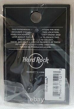 Hard Rock Cafe Ushuaia Metal Pin Badge Collectible Guitar Nos Combine Shipping