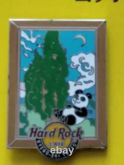 Hard Rock Cafe Van Gogh Exhibition Collaboration Pin Badge Ueno Zoo Shanshan New