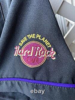 Hard Rock Cafe Vintage 90s Waitress Employee Uniform Dress SZ 12 Save The Planet