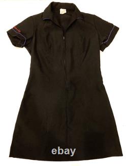 Hard Rock Cafe Vintage 90s Waitress Employee Uniform Dress Sz 6 Save The Planet