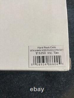 Hard Rock Cafe Yokohama KISS 2006 9th Anniversary Pin Box Set