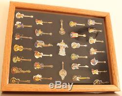 Hard Rock Cafe pins - set of 29 (in display box)