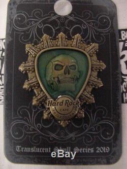 Hard Rock Cafefour (4) Translucent Skull Seriespins2019brand New On Cards