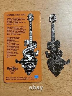Hard Rock Hotel Bali October 12, 2002 Charity Peace on Earth pin LE 170 of 2000