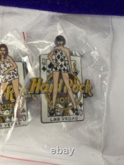 Hard Rock Hotel Las Vegas / Sexy Queen of Hearts/ Limited Edition Pin Set of 5