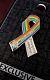 Hard Rock Hotel Tampa 2016 Orlando Pulse Gay Pride Pin Rainbow Ribbon