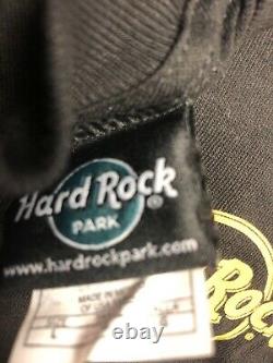 Hard Rock Park Myrtle Beach collectible black logo tote bag and gift set