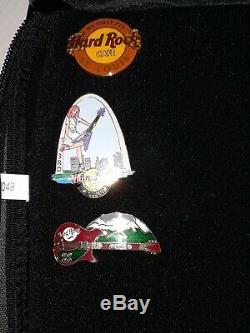 Hard Rock St. Louis Cafe Pin Collector's Bag New With Tag With 3 Pins Included