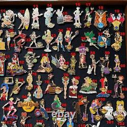 Hard Rockhrc? Sexy Girls Only? Big Lot Set 140 Pins? Best Gift For Cool Men
