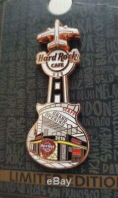 Hard rock cafe Dubai (DXB) Grand Opening STAFF pin rarest version 50 LE (pink)