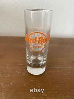 Hard rock cafe budapest double shooter tall shot glass