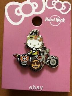 Hello Kitty Hard Rock Cafe FUKUOKA Limited Rock Pin Collaboration From JAPAN