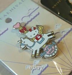 Hello Kitty Universal Studio Japan PIN & Hard Rock Cafe Carnival PINS from Japan