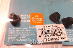 Hello kitty Hard Rock Cafe pin set Tokyo Osaka Ukulele Japan Limited