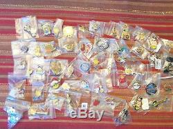 Huge and Rare Lot of 500 Retired Hard Rock Cafe Pins From ALL OVER THE WORLD
