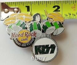 KISS Band Hard Rock Café Pin Badge 4pc Set Destroyer Global Japan 2006 LE 500
