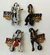 Kiss Band Hard Rock Café Pin Badge 4pc Set Dynasty In Concert Dazzle 2006 Le 200