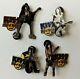 Kiss Band Hard Rock Café Pin Badge 4pc Set With Instruments 2006 Le 200 Forge