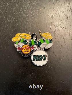 KISS Band Hard Rock Café Pin Badge 5pc Set Tokyo Japan
