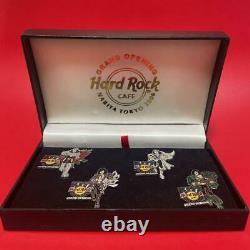 KISS Band Hard Rock Cafe Pin Badge Narita Tokyo 2006 Rare Used
