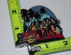 KISS Band Hard Rock Café Saipan Pin Badge Hotter Than Hell Group 2006 LE 150