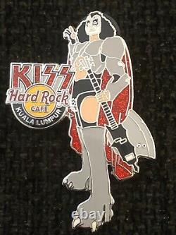 KISS Hard Rock Cafe Kuala Lumpur Pin Dynasty Complete Set LE 200 VERY RARE