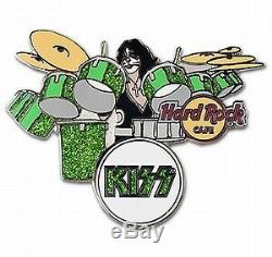 KISS Hard Rock Cafe Pin Badge Peter Criss 1 of 100