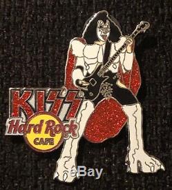 KISS Hard Rock Cafe Pin DAZZLE Complete Set LE 200 Gene Ace Peter Paul Dynasty