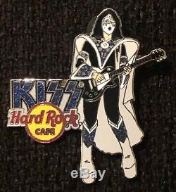 KISS Hard Rock Cafe Pin DAZZLE Complete Set LE 200 Gene Ace Peter Paul Dynasty