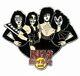 Kiss Hard Rock Cafe Pin Group Hilt Le 100 2006
