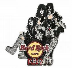 KISS Hard Rock Cafe Pin Group LIVE LE 100 2006