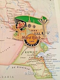KUWAIT HARD Rock CAFE CLOSED HRC ALTERNATIVE CITY METAL MAGNET VERY RARE