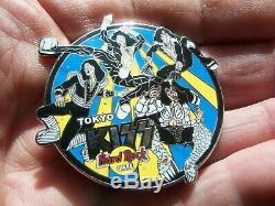 Kiss Group Vol. #10 Japan Chain & Comic'05 Pin set of 8 Hard Rock Cafe LE 500