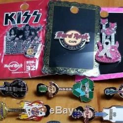 Kiss / Hard Rock Cafe Pins (lot Of 20 Various Pins) Nba / Miami / Orlando