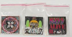 Kiss Hard Rock Cafe Style Album Pin Set Of 3 By Kissonline 2006 Official