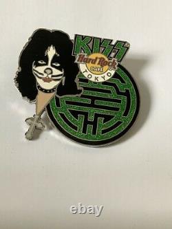 Kiss Hard Rock Cafe Tokyo Osaka Nagoya Crest Series Pin Set 2005 Ltd 750