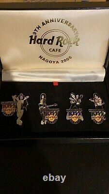 Kiss Nagoya Hard Rock Cafe Pin Box Set 9th Anniversary 2006 Vintage
