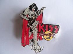 Kiss Stage Series 2005 Hard Rock Cafe Pin Set Of 4 Pins Limited Edition 200 Rare