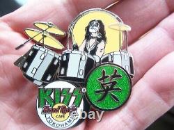Kiss Vol. #5 Japan Fierce & Omega Series'05 set of 8 Hard Rock Cafe Pins LE 750